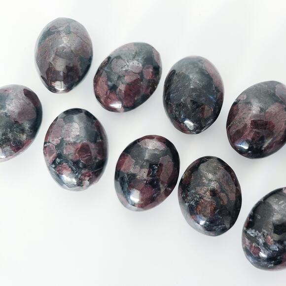 YOU PICK Fireworks Garnet Palm Stone Healing Crystals - Picture 6 of 10